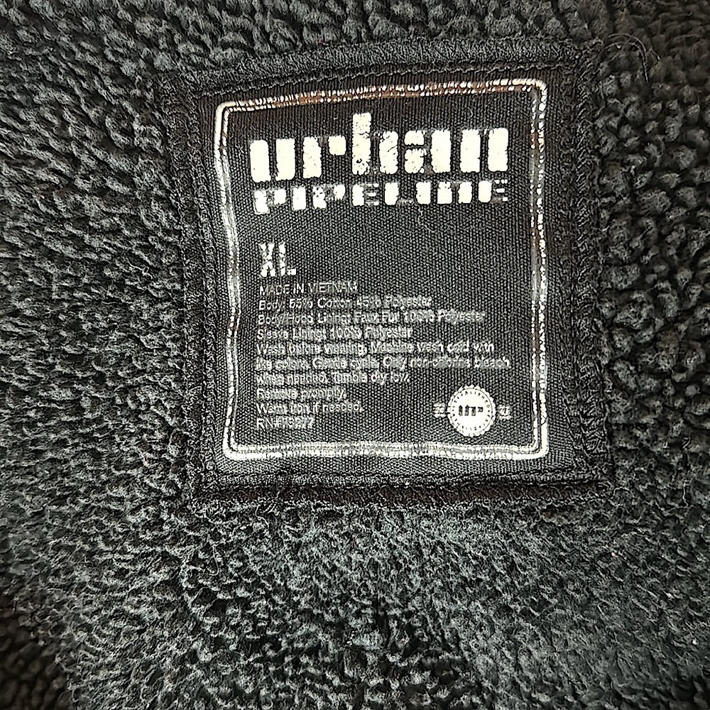 Boy’s Urban Pipeline Fleece Jacket with Pockets - Picture 6 of 6